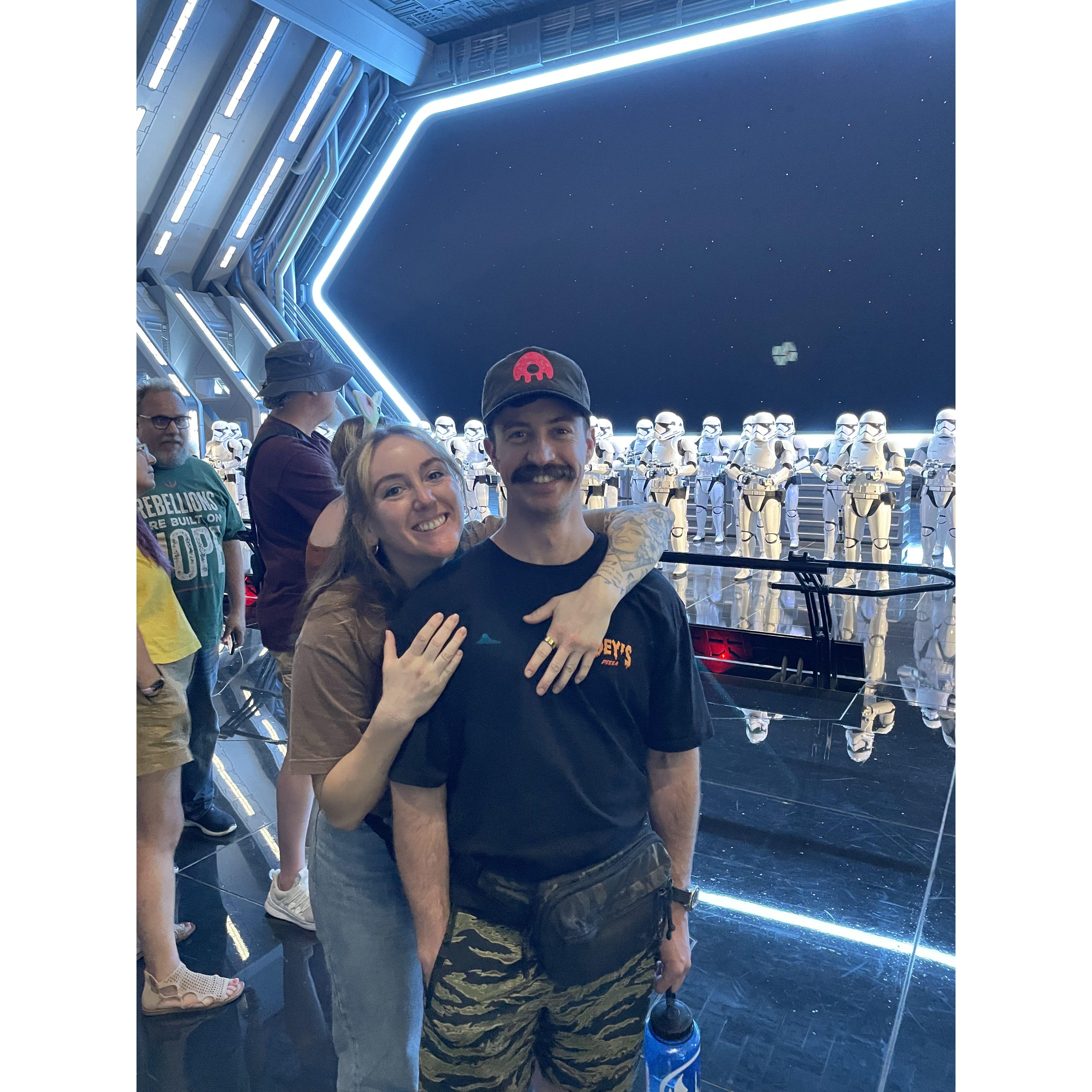 We love Star Wars! (but go to Tom for any questions you may have about the Star Wars universe)