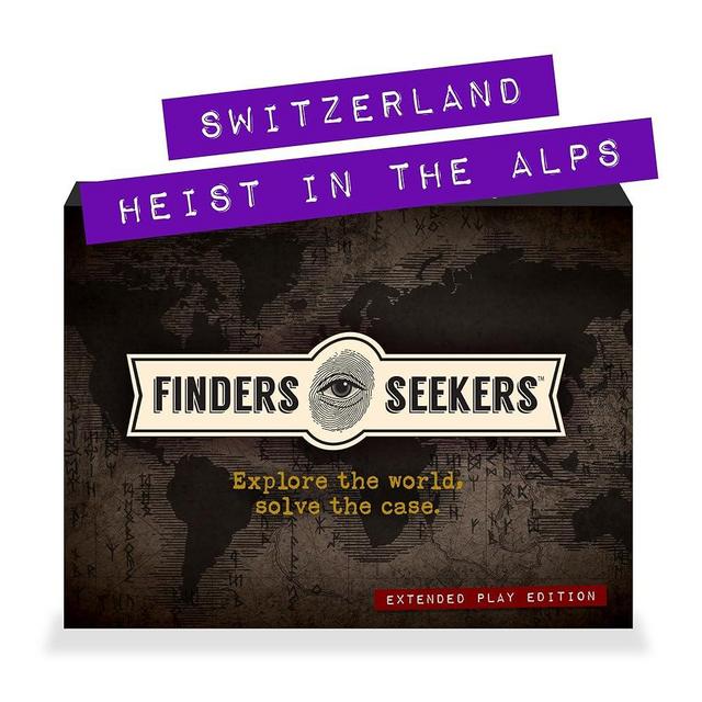 Mystery Game | Switzerland: Heist in The Alps – Be a Detective and Investigate an Unsolved Case, Escape Room Puzzles, for Date Night, Game Night or Solo.