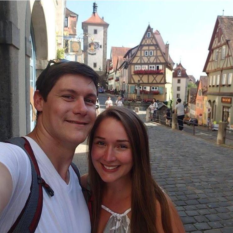 My 26th birthday in Rothenburg, 2016