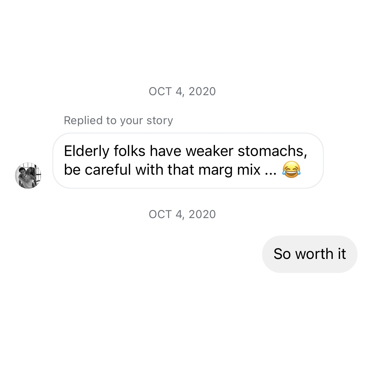 The DM that started it all...
