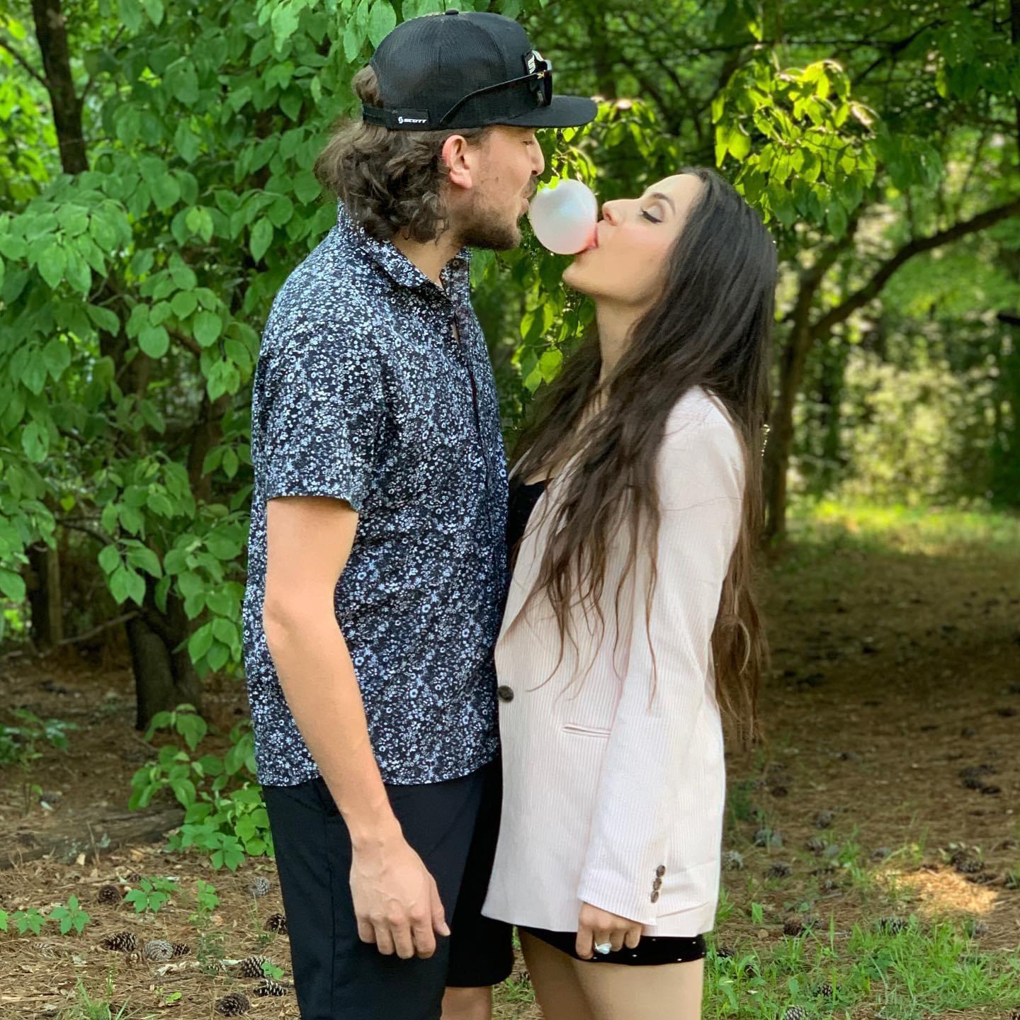 Before going to see The 1975 May 2019. It was Parker’s first time seeing them live, my 5th time seeing them live!
