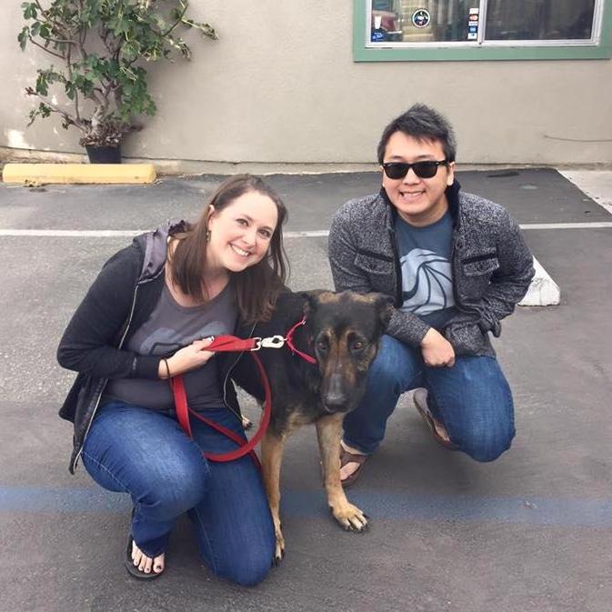 Eve was one of our rescue pups. We hope she is doing now with her new forever family!