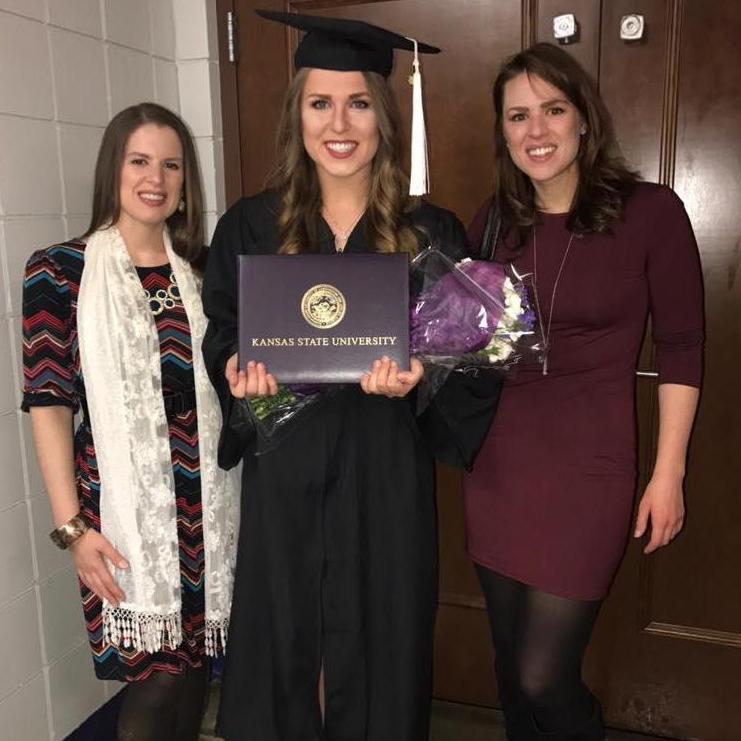 Katie graduated from Kansas State University in December 2016.
