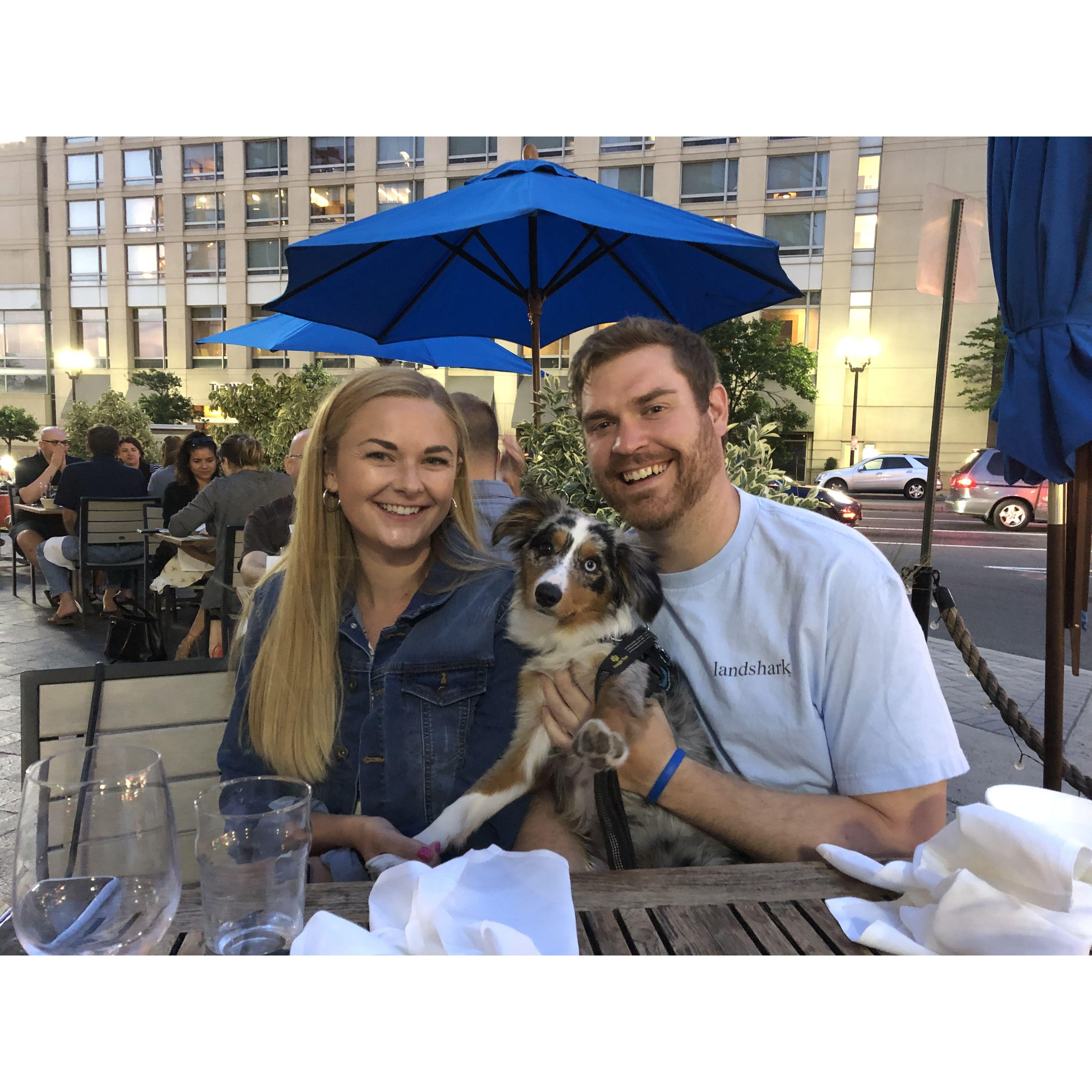 The first picture we ever took together!