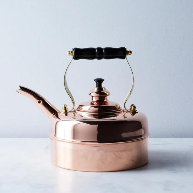 Simplex Kensington No 1 by Newey Bloomer Copper Traditional Tea Kettle