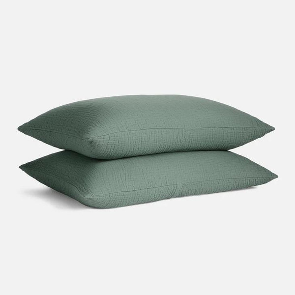 Airweave Crinkle Cotton Shams - King Size