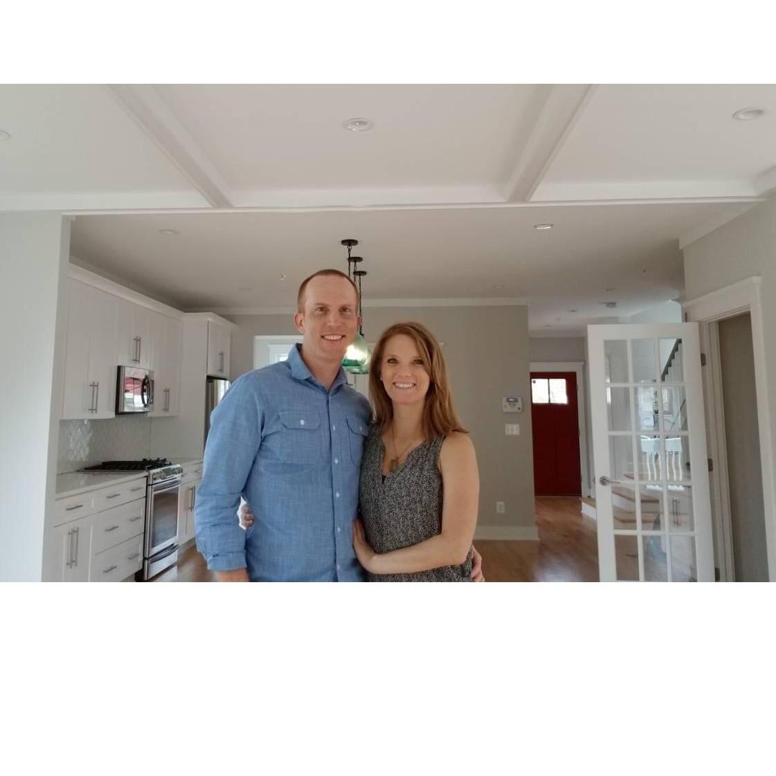 The first day in our NEW house!