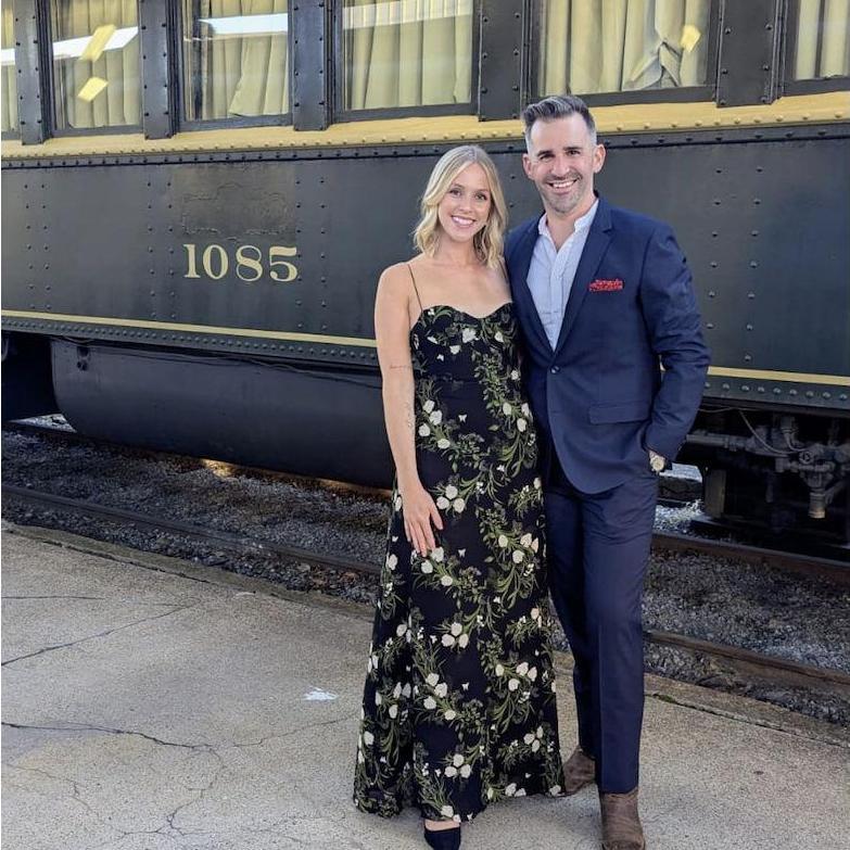 At our friend's wedding in Chattanooga, Tennessee