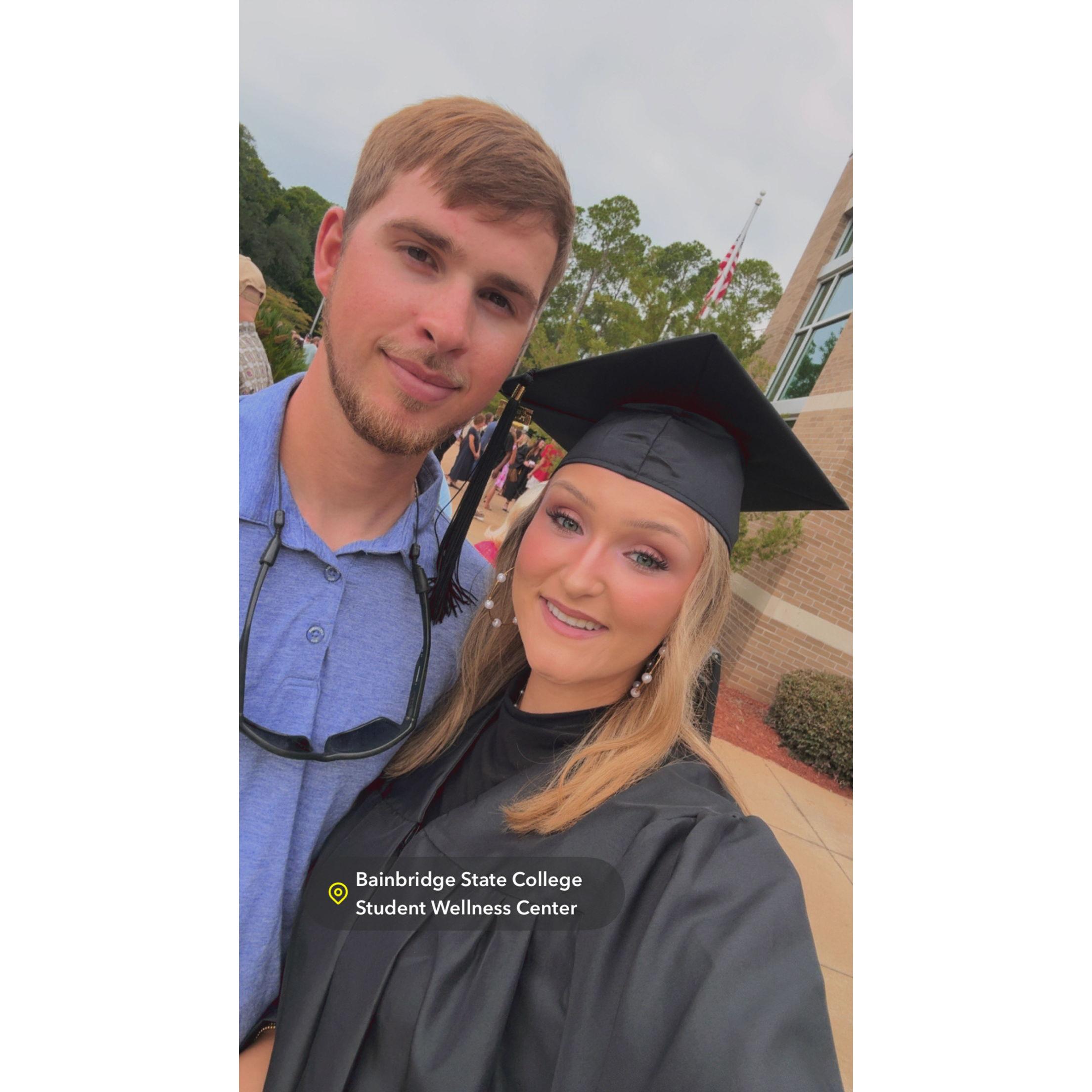 graduation day. so blessed to have you with me!