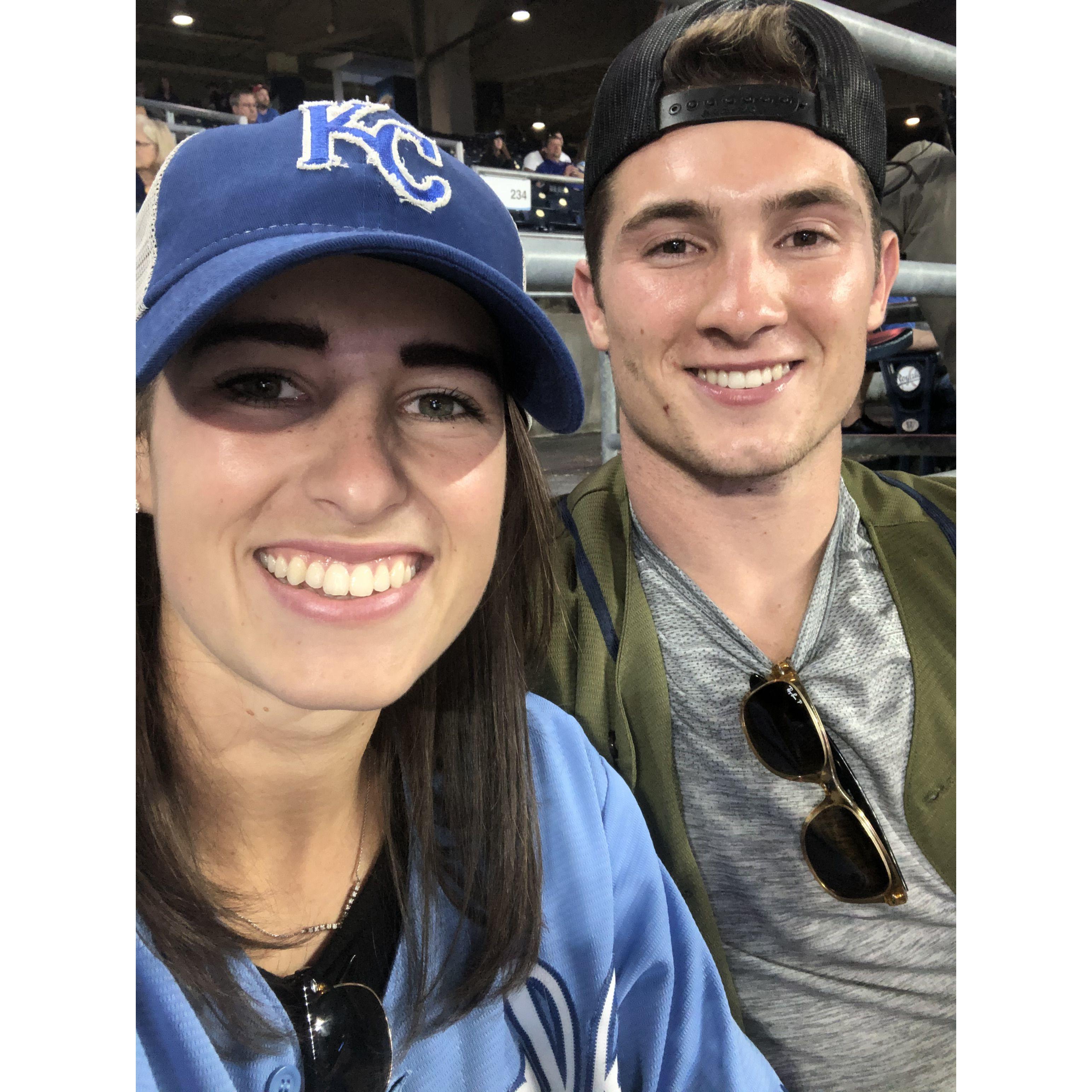 Royal's game the day Jack asked Lexi to be his girlfriend