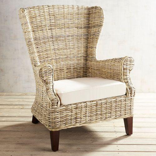 Pier 1 - Wicker Wingback Chair
