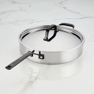 5-Ply Induction Saute Pan with Lid
