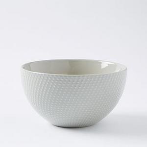 Textured Bowl, Set of 4, Cloud, Dots
