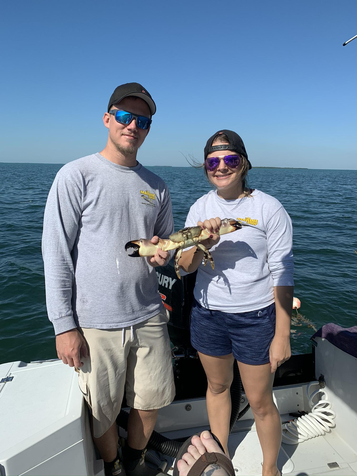 Biggest stone crab catch