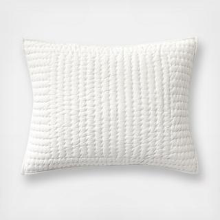 Cozysoft Organic Jersey Quilted Sham