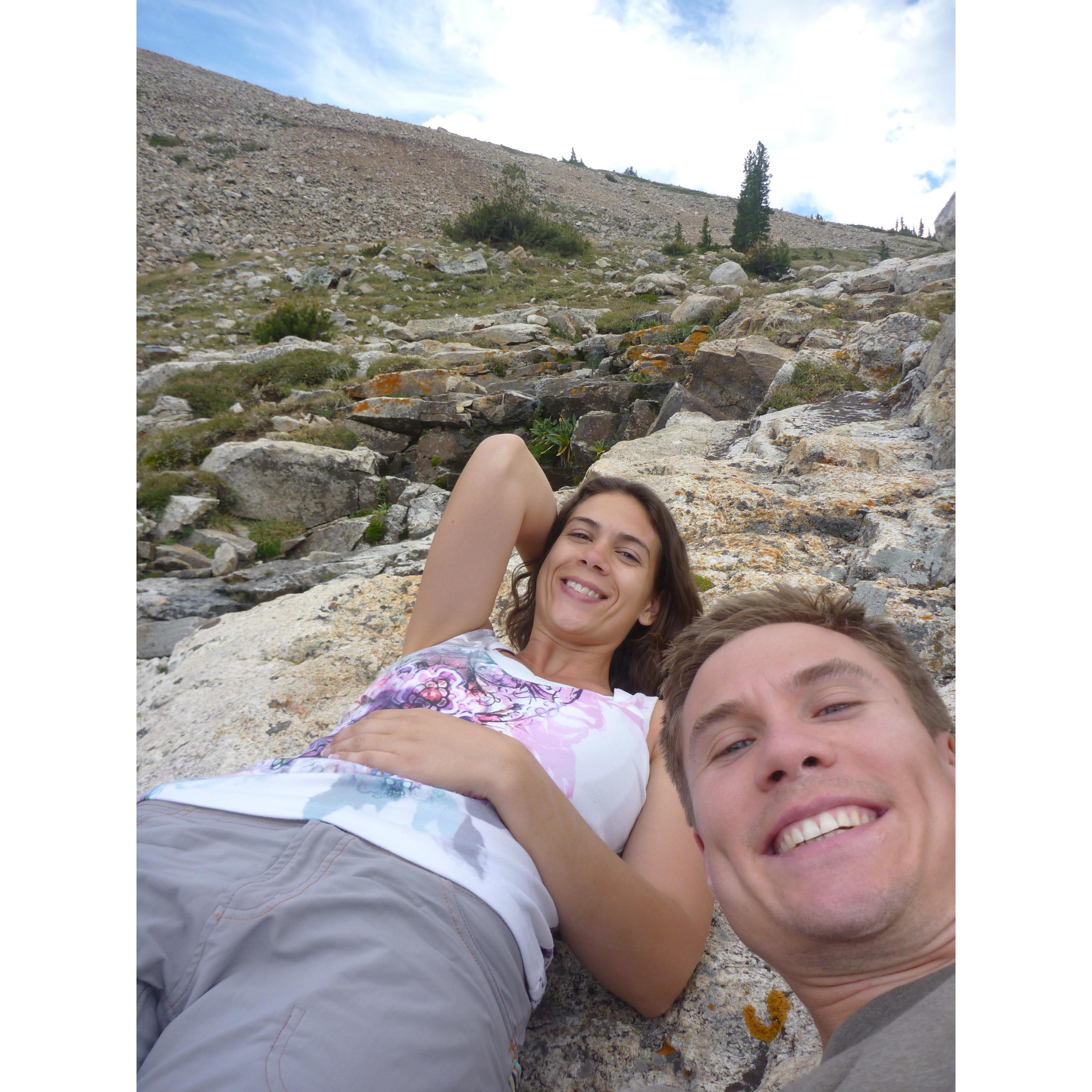 Our first real fly-away vacation together! Hiking Great Basin National Park, NV. (2012)