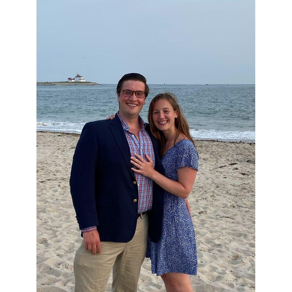 Right after Court proposed at Watch Hill.