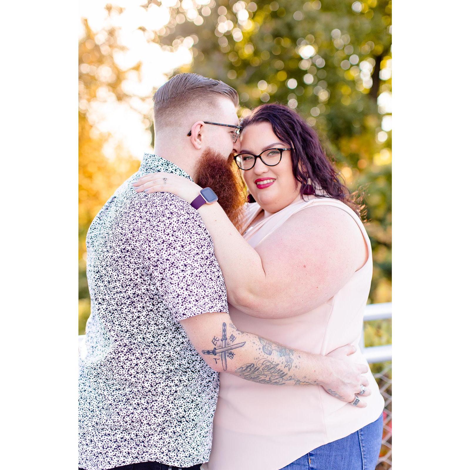 Engagement photos by Natalie Kunkel Photography