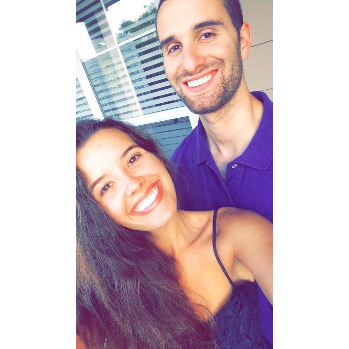 June 2017 - taken shortly after we had moved into our first apartment together in Ballantyne, NC