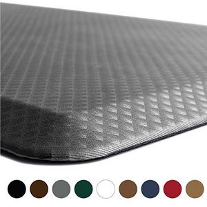 The Original 3/4" KANGAROO (TM) Anti-Fatigue Comfort Mat Kitchen Rug, Ergonomically Engineered, Non-Toxic, Waterproof, 32x20 inches (Gray)