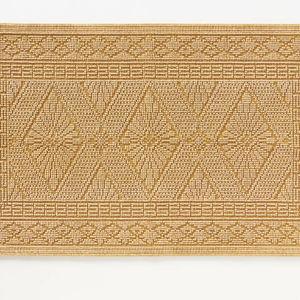 Misona Stonewashed Cotton Bath Mat in Maize
