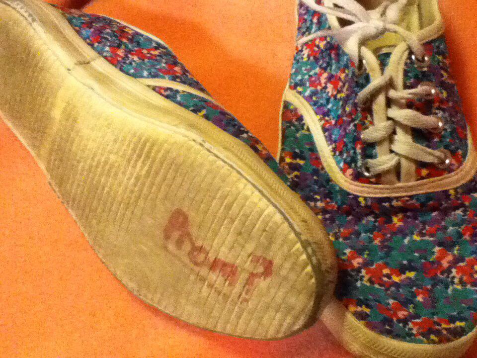 In 2011, Jay asked me to prom by writing this on the bottom of my shoes when I wasn’t looking. Later, while walking back to my car, he told me I just stepped in something. -Nicole