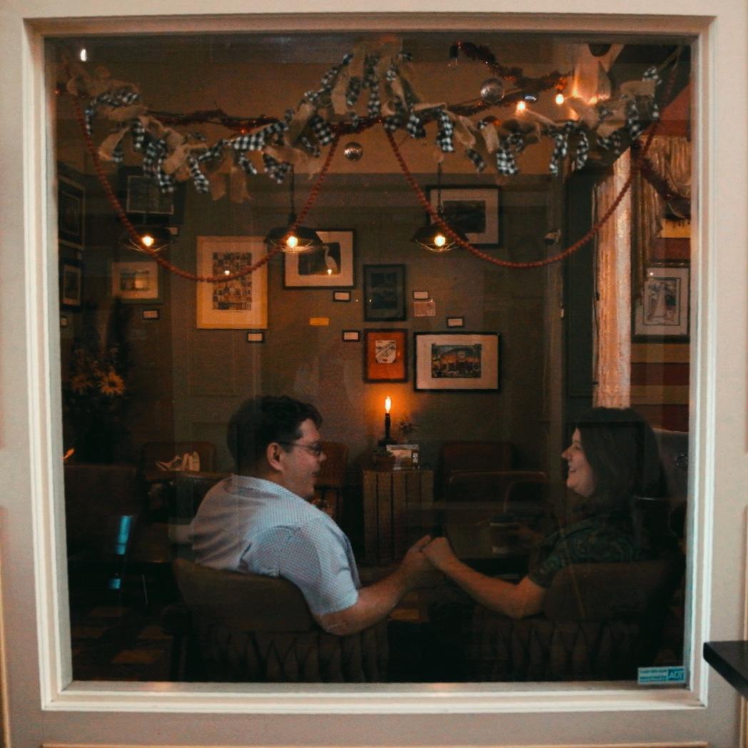 Fun fact: this is the cafe where the couple had their first date