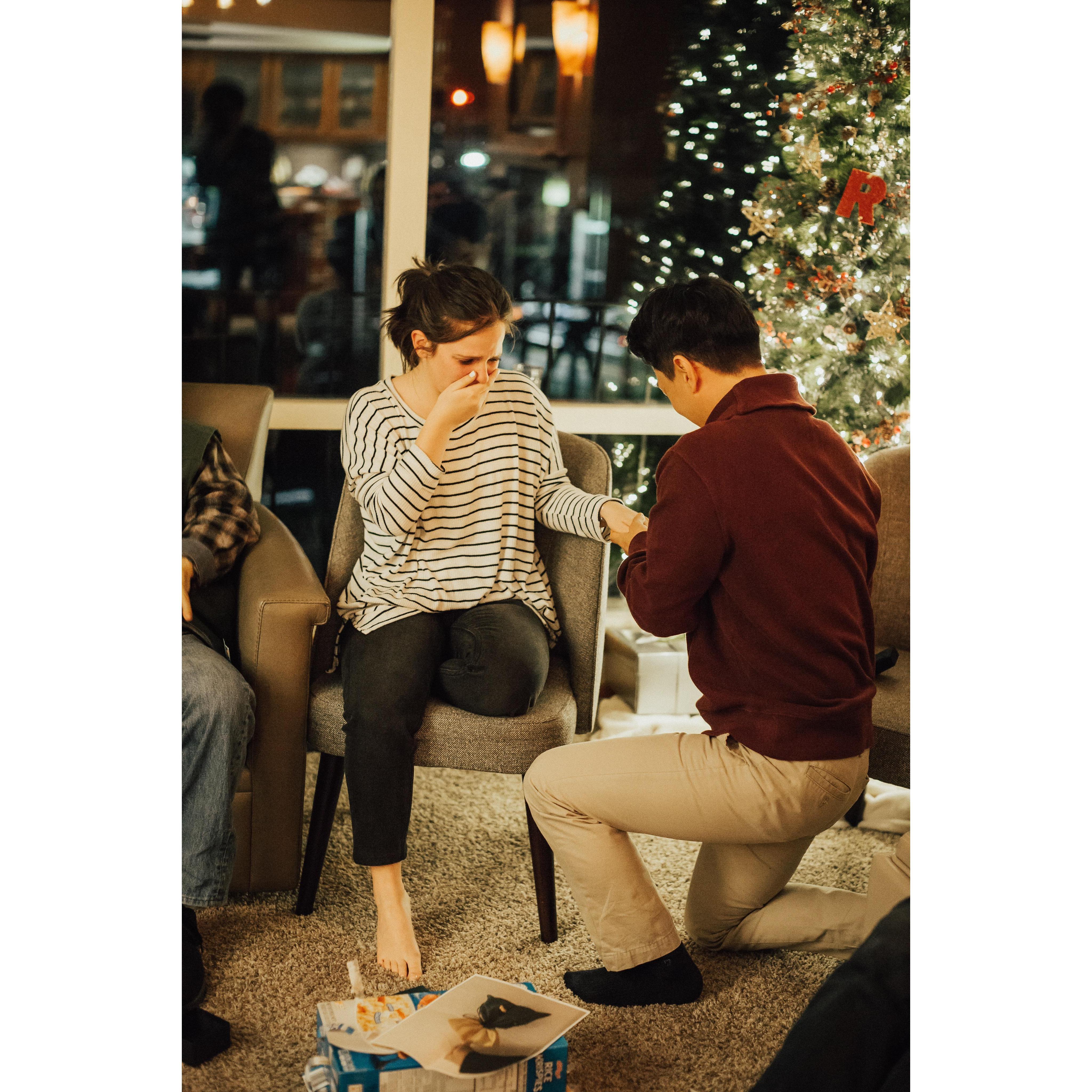 Dec. 25th -- The Proposal!