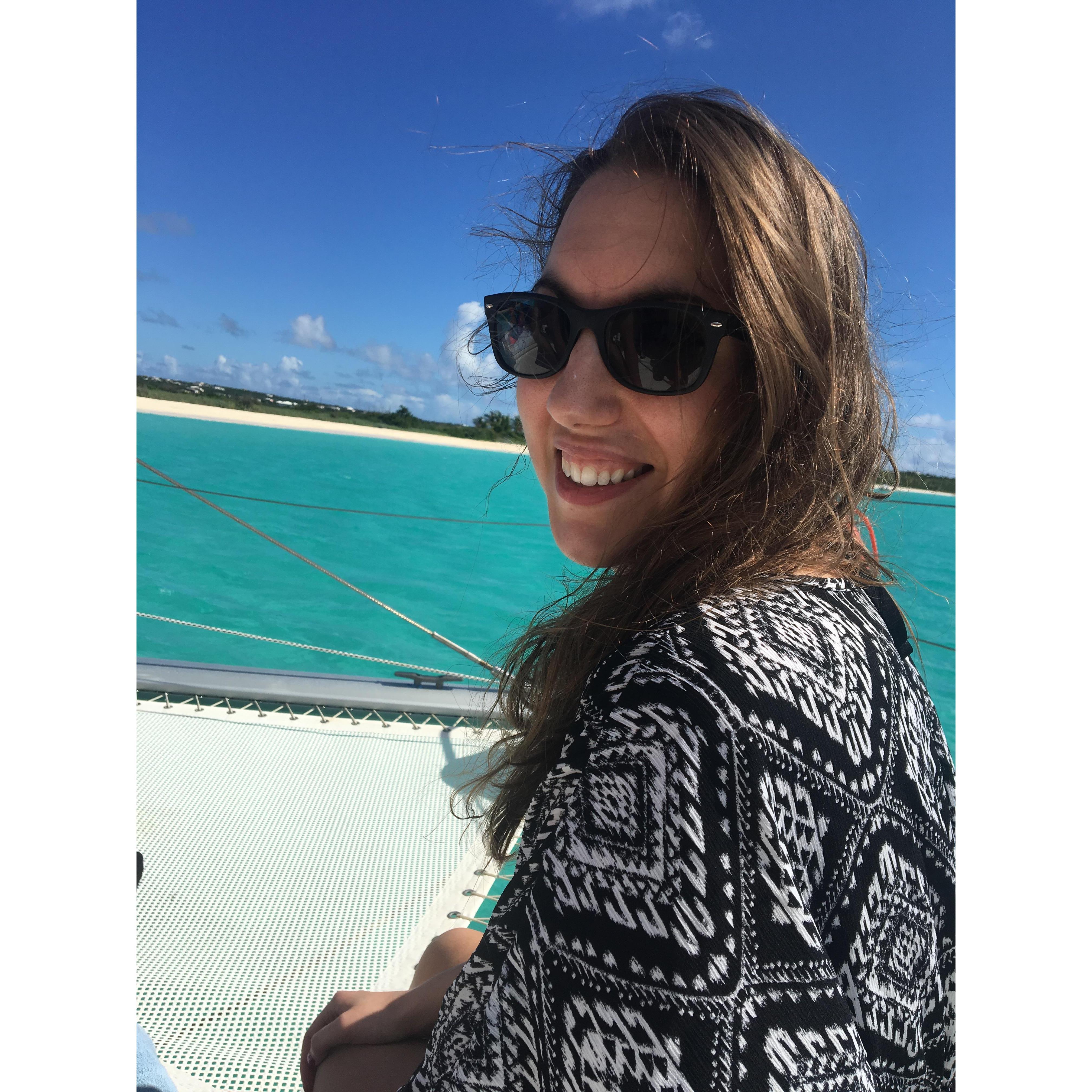 Chelsea's happy place...the beaches of Anguilla :)
