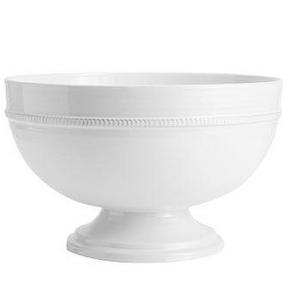 Gabriella Footed Bowl, White