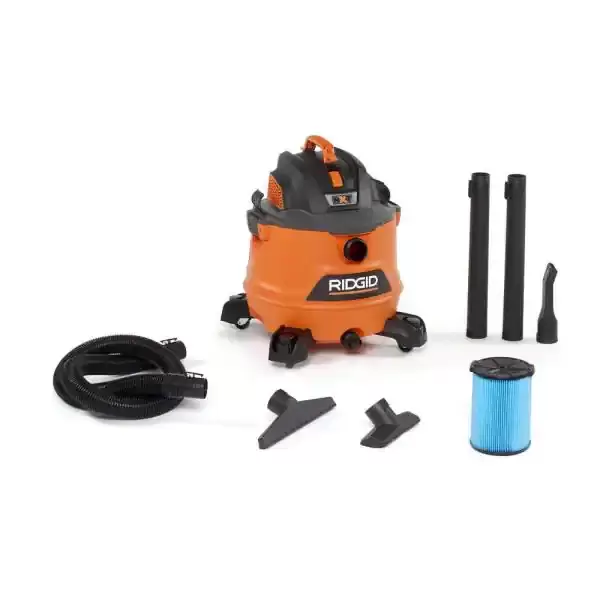 14 Gallon 6.0-Peak HP NXT Wet/Dry Shop Vacuum with Fine Dust Filter, Hose and Accessories