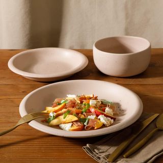 Corcisa Clay 12-Piece Dinnerware Set, Service for 4