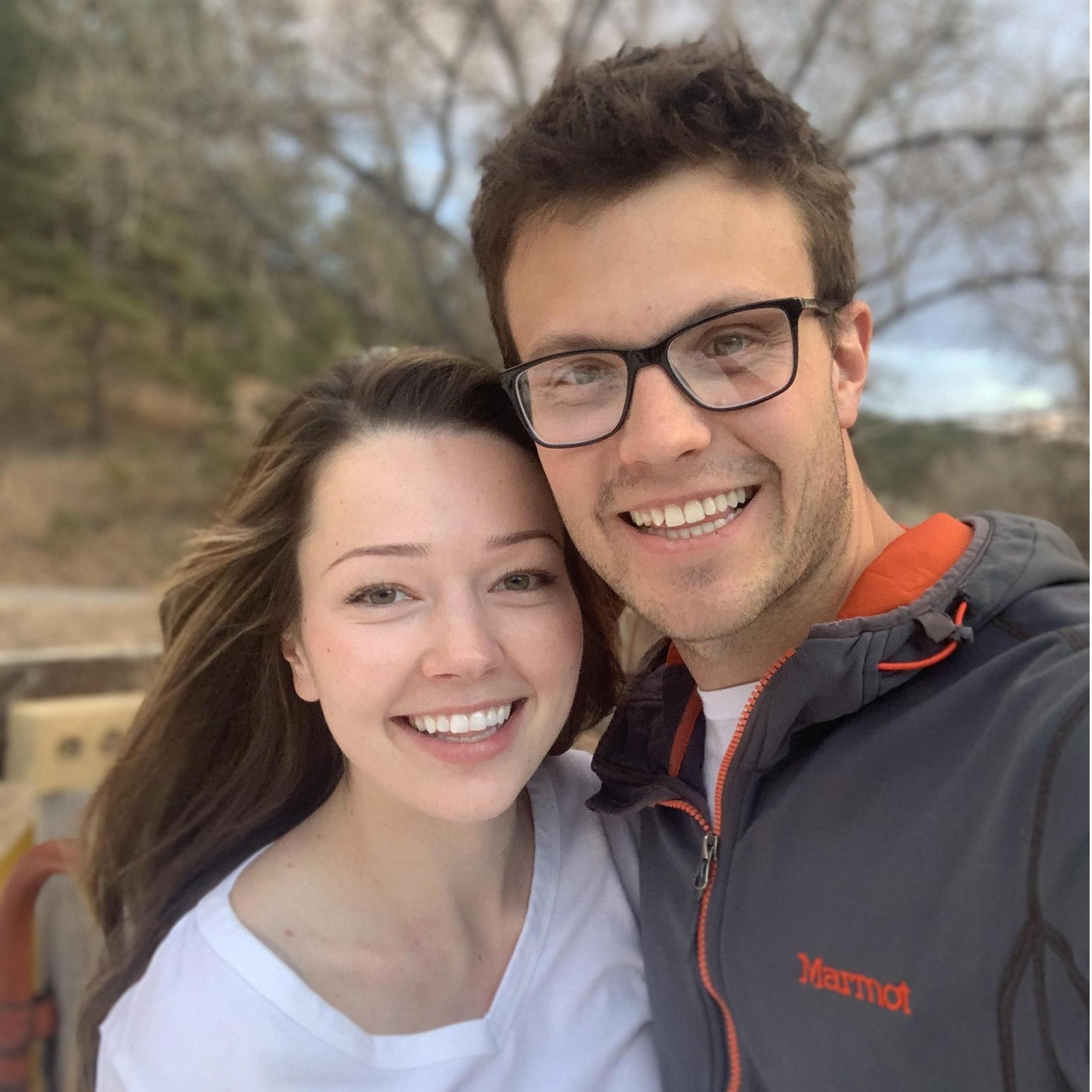 Our very first date! I (Avi) almost got the car stuck trying to impress her that night when we were on a drive. 😬