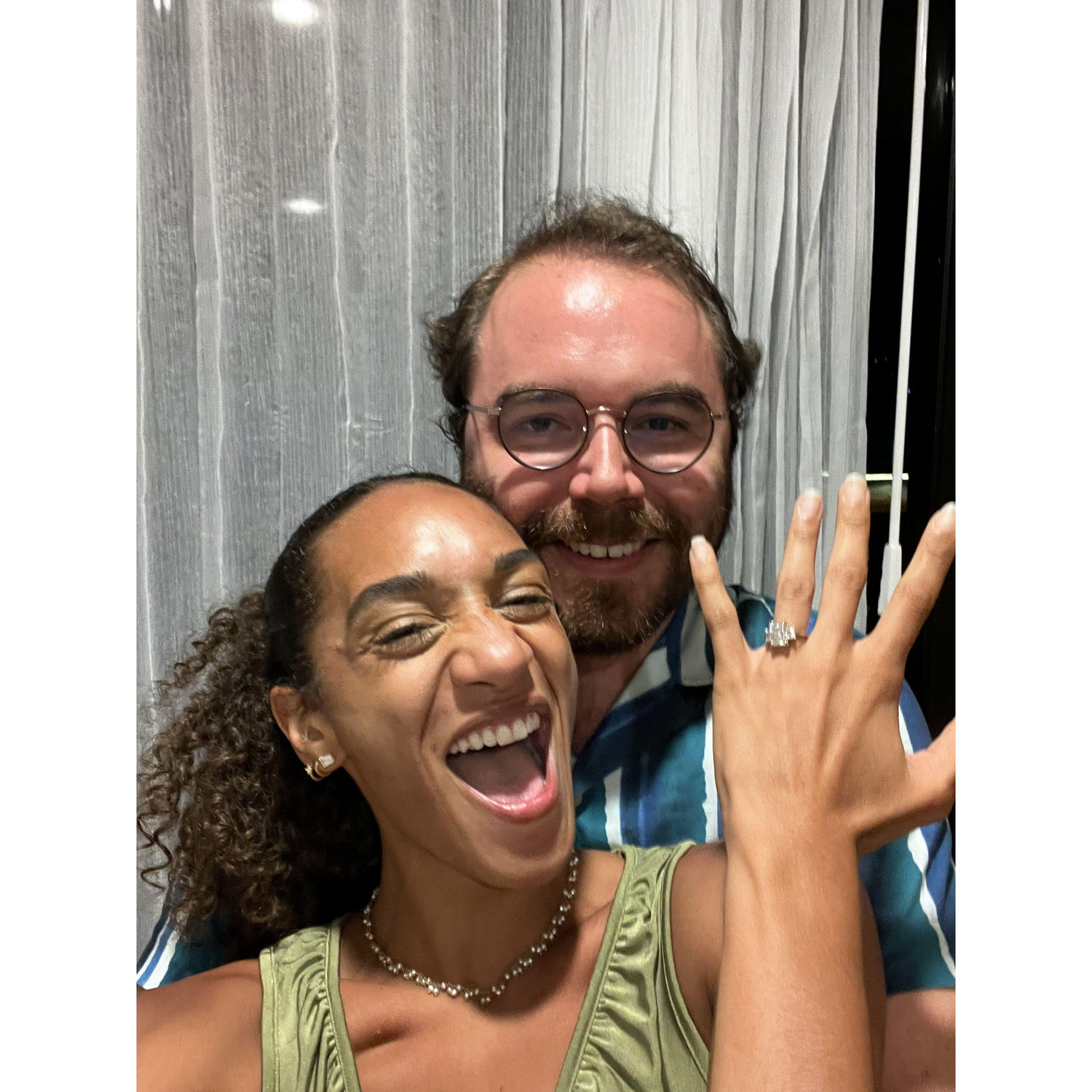 If you can't tell already, Lauren was VERY happy to be engaged!