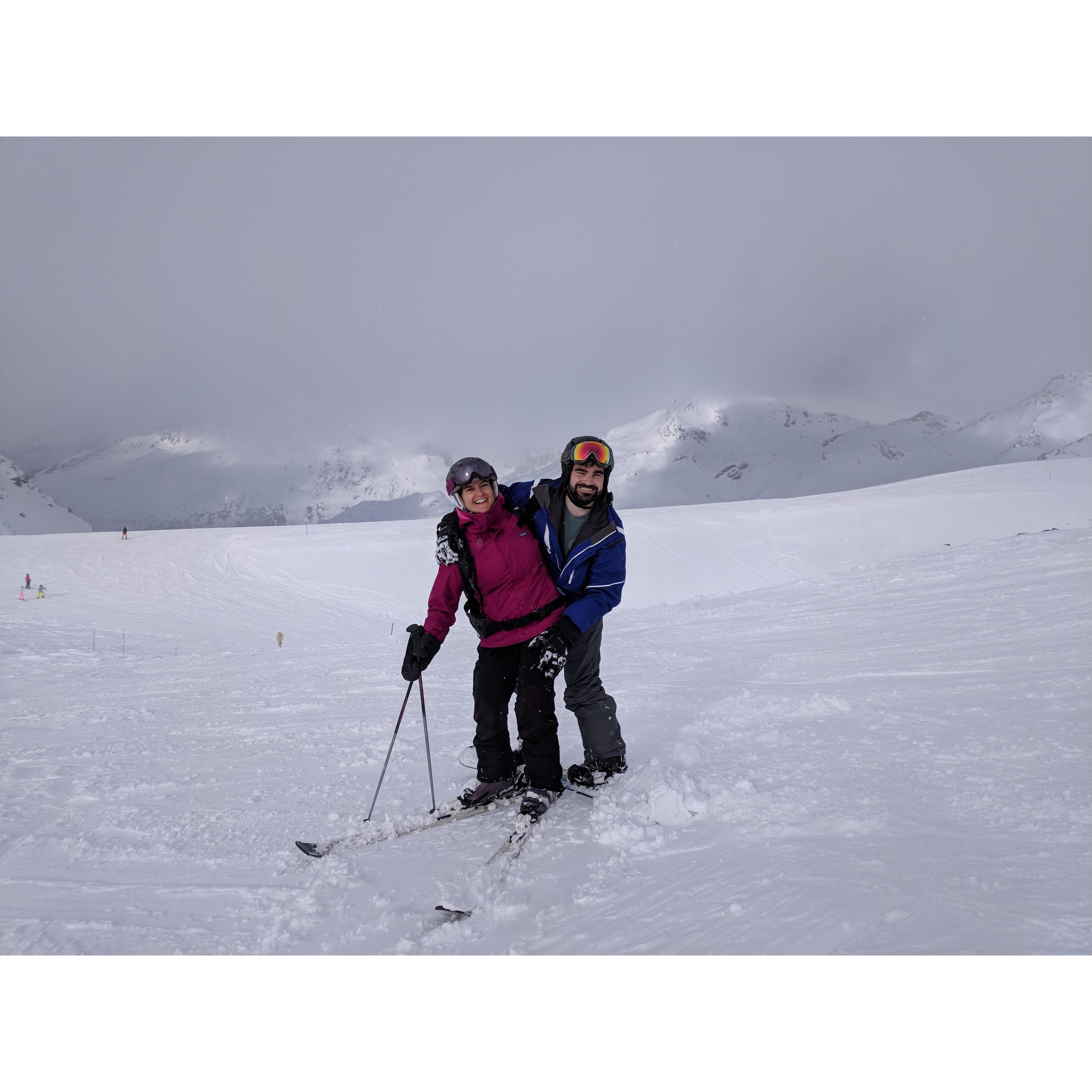 Ski trip for the ages! Les Menuires, Val Thorens, Meribel and Courchevel -- all in one day!