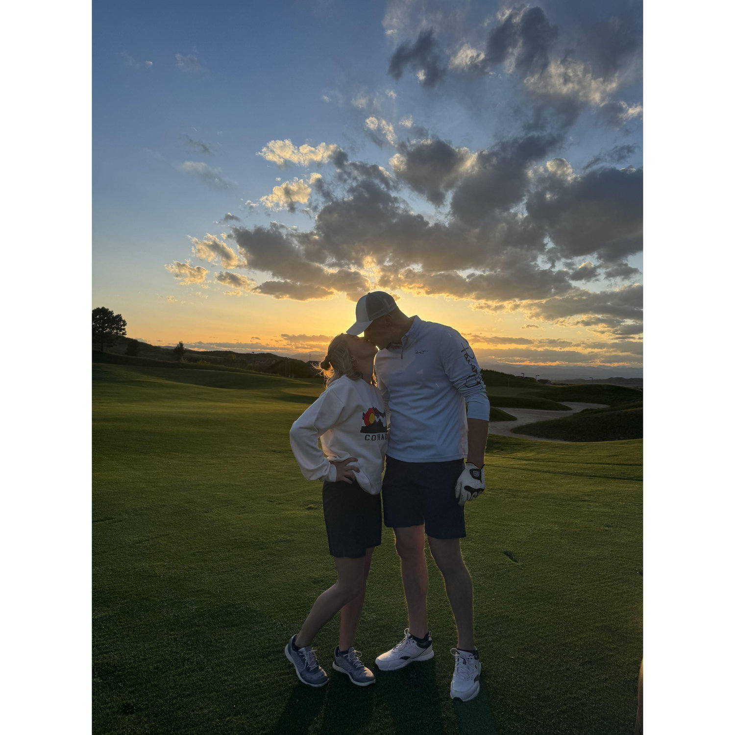 Golfing in Colorado. May 2024