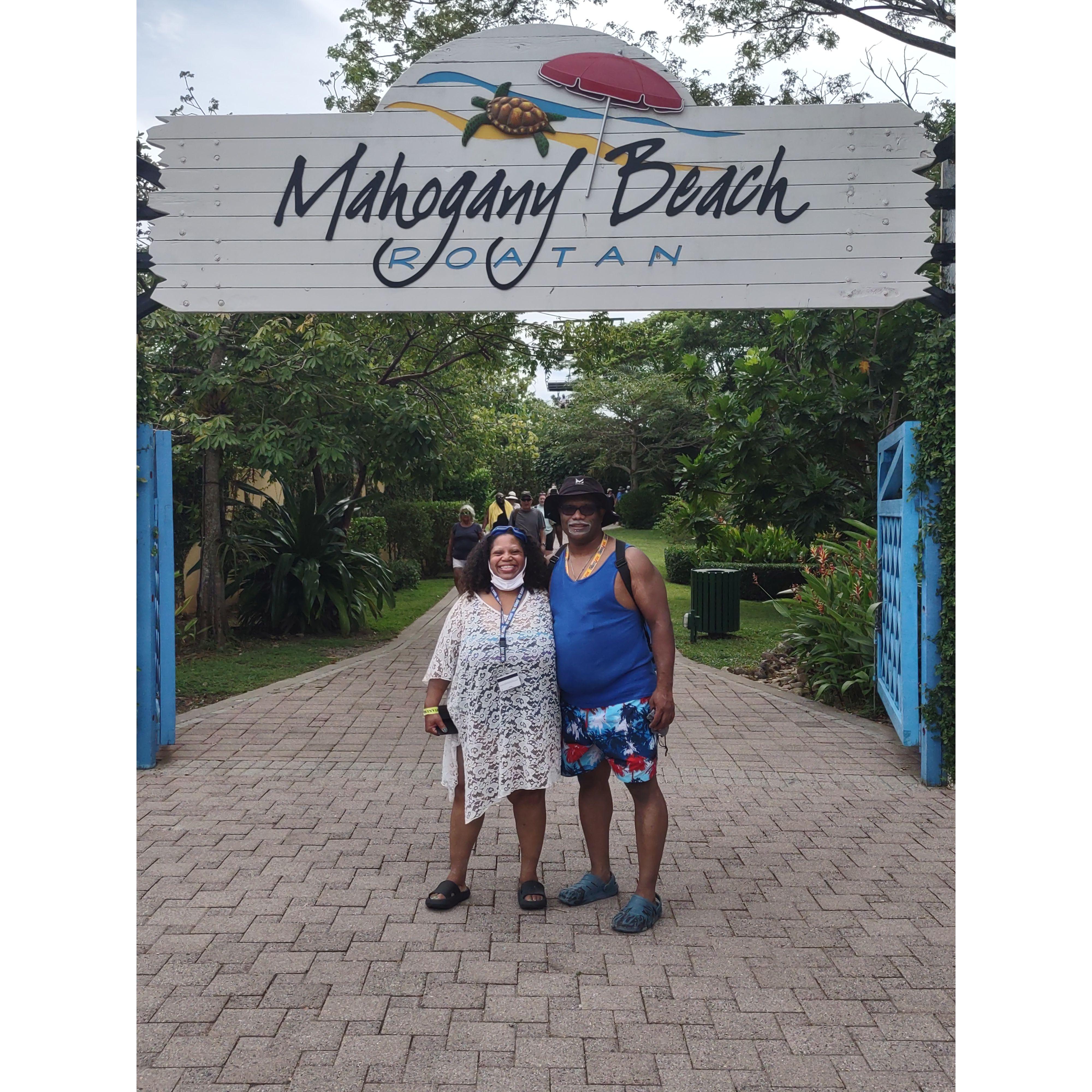 We were at Mahogany Beach