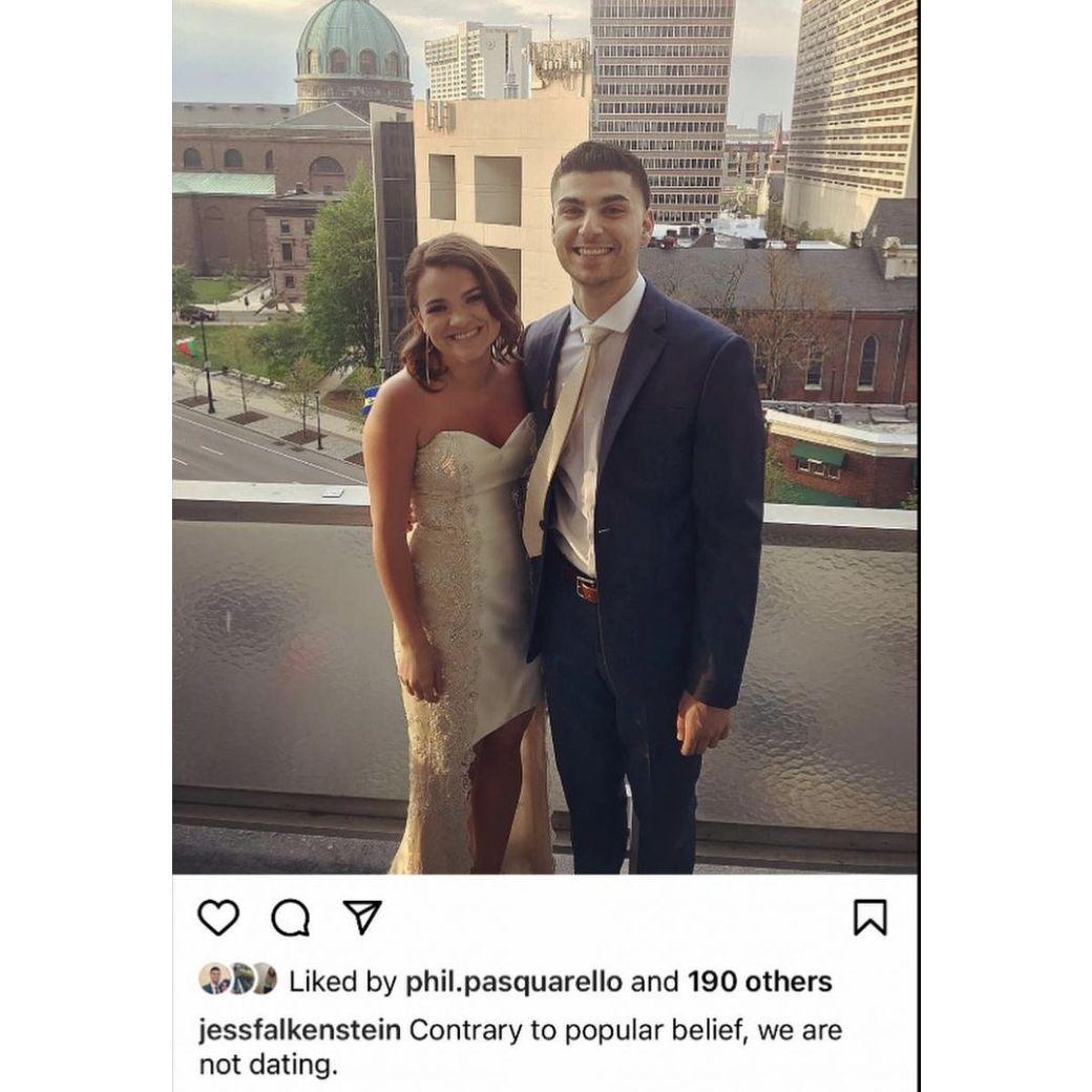 We were famously "not dating" throughout law school.  This photo was taken right before we went to law school prom at Water Works, the same place we'll be celebrating our wedding night!