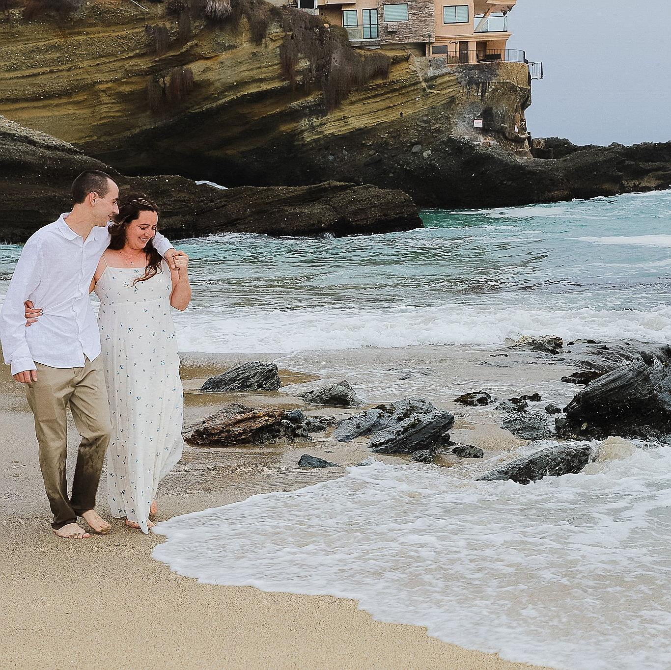 Beach Engagement Photos - 5.1.22