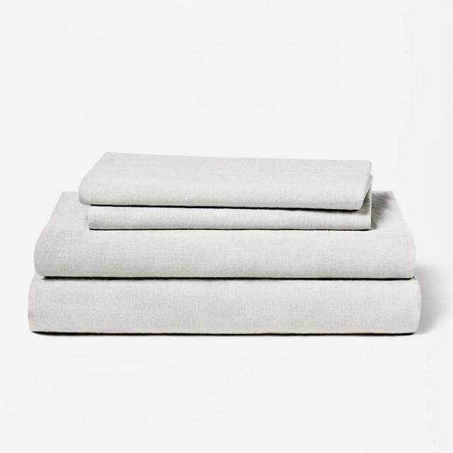Snowe Linen Sheet Set