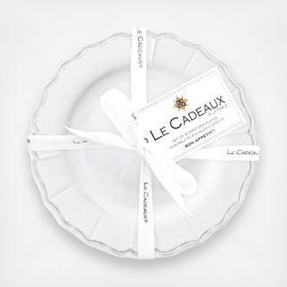 Terra Melamine Appetizer Plate, Set of 4