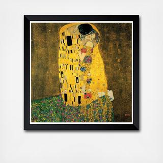 Klimt - The Kiss Framed Art