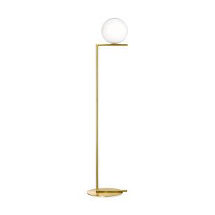 Flos IC F1 Floor Lamp, Brass