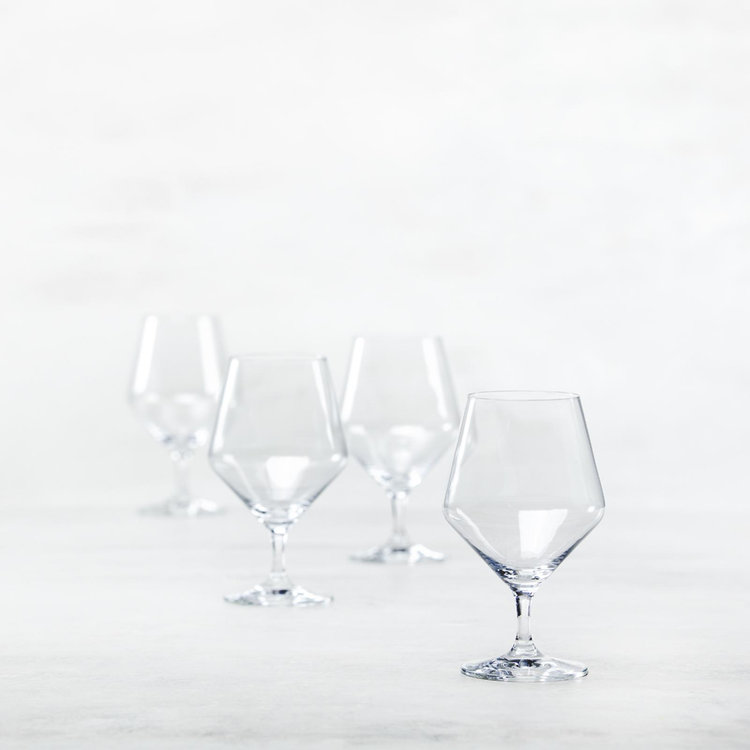 acrylic tumblers overnight Kate Aspen 23 oz Hammered Acrylic Cups - Clear Drinking Glasses Set of 8 main image 0