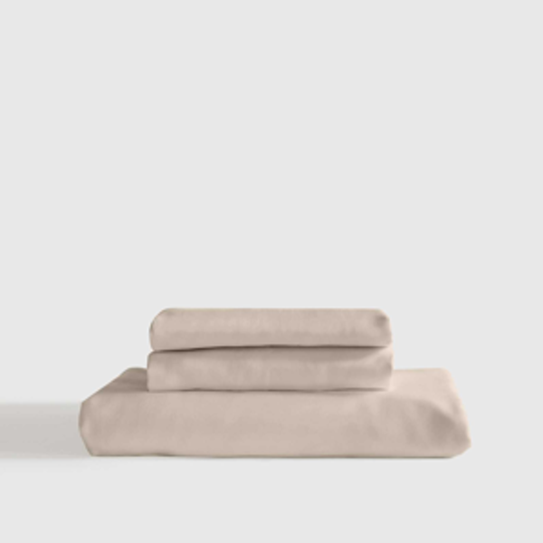 Bamboo Fitted Sheet Set - Sand, Queen