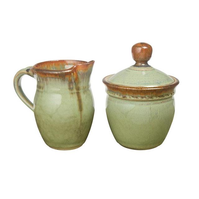 Creamer and Sugar Set – Luna Verde