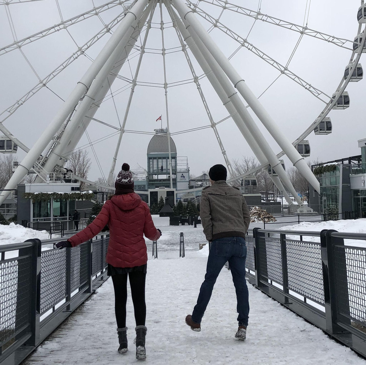 Our first trip to Montreal as friends (where Nick later proposed!)