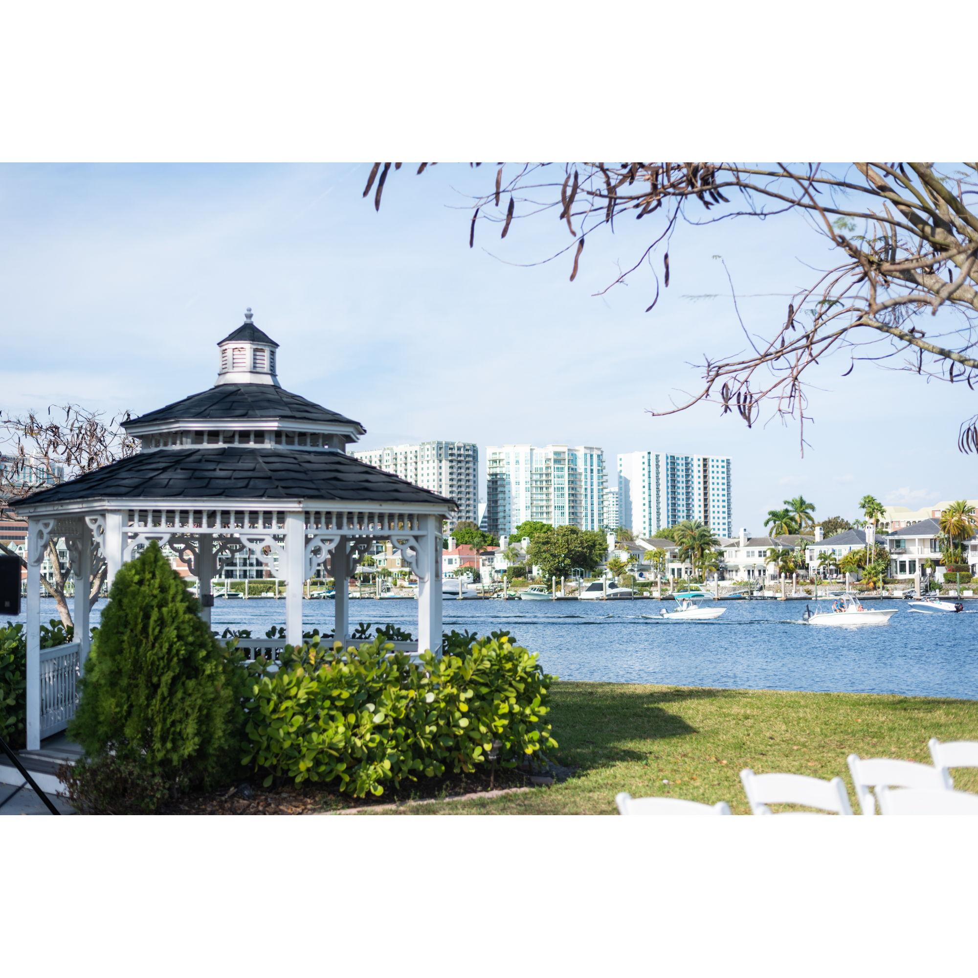 The gazebo aka "kids club"