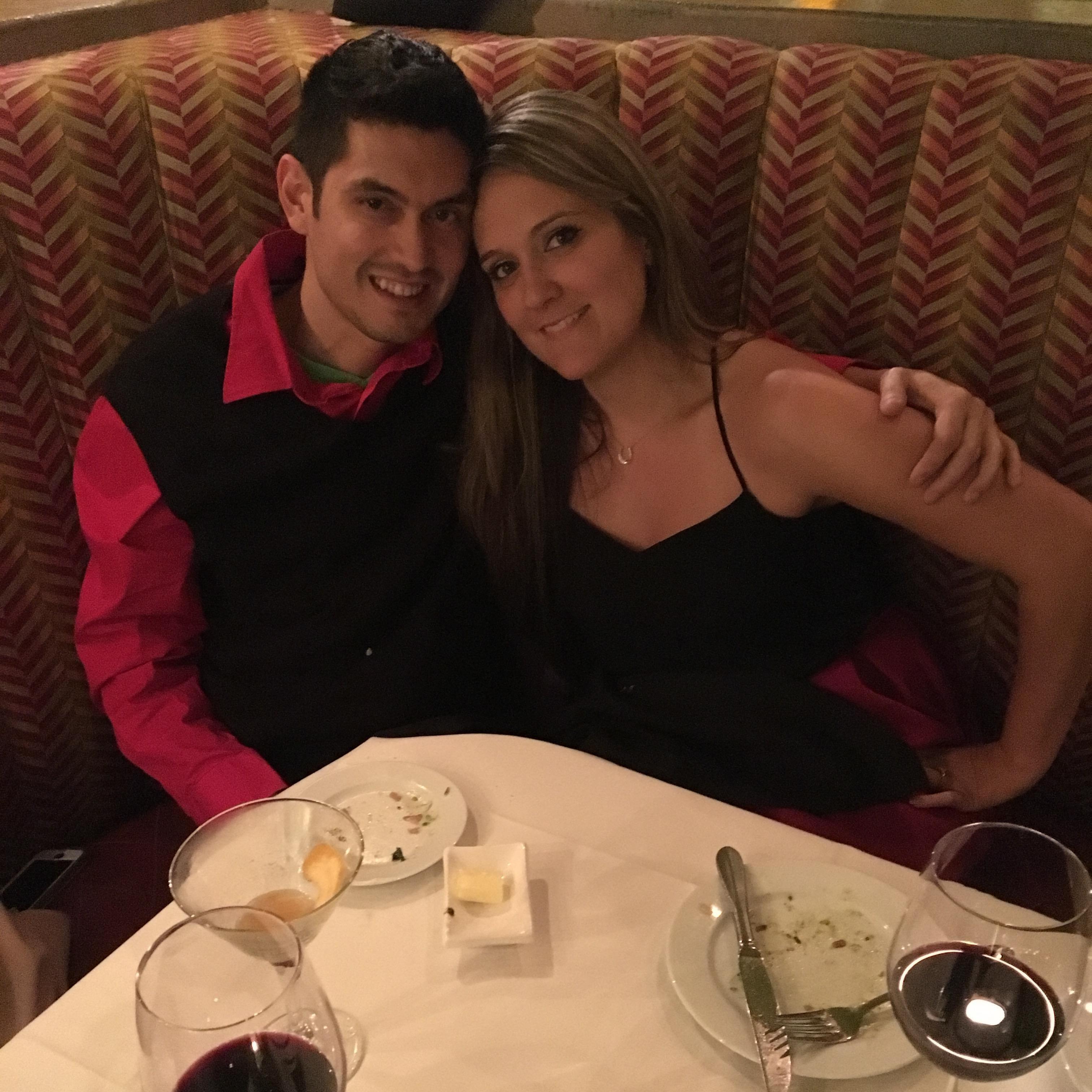 One of our favorite wines at one of our favorite restaurants. Caymous at the Fat Canary.