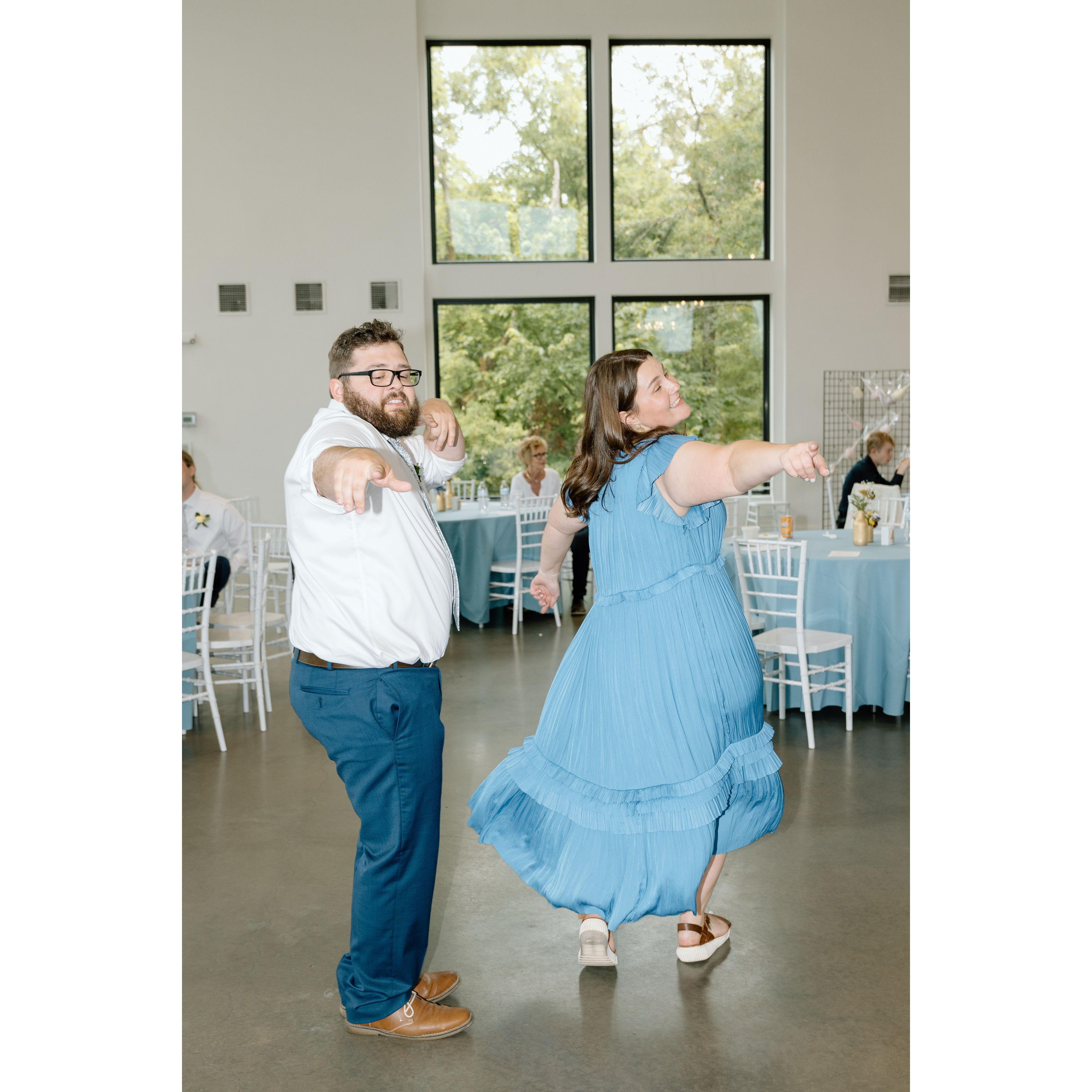 This is also the day we discovered our ability to CARRY a dance floor.